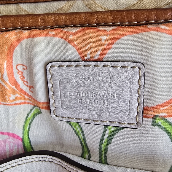 Coach Vintage 2006 Rare Scribble Multi-colored Multibaby Tote/Crossbo. Bag 10676 - Picture 8 of 16